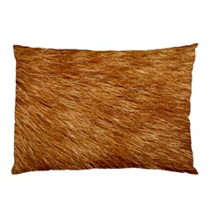 Light Brown Fur Pillow Cases (two Sides) by trendistuff