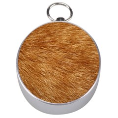 Light Brown Fur Silver Compasses by trendistuff