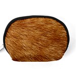 LIGHT BROWN FUR Accessory Pouches (Medium)  Back