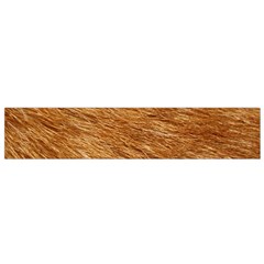 Light Brown Fur Flano Scarf (small)  by trendistuff