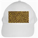 LEOPARD FUR White Cap