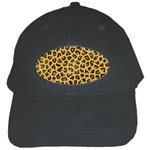 LEOPARD FUR Black Cap