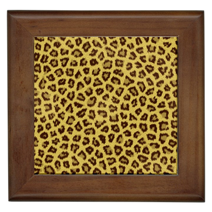 LEOPARD FUR Framed Tiles