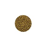 LEOPARD FUR 1  Mini Buttons