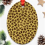 LEOPARD FUR Ornament (Oval) 