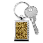 LEOPARD FUR Key Chains (Rectangle) 