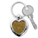 LEOPARD FUR Key Chains (Heart) 