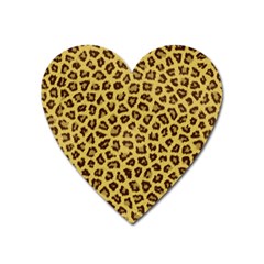 Leopard Fur Heart Magnet by trendistuff