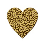 LEOPARD FUR Heart Magnet