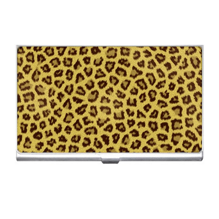 LEOPARD FUR Business Card Holders