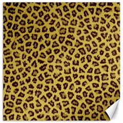 Leopard Fur Canvas 12  X 12   by trendistuff