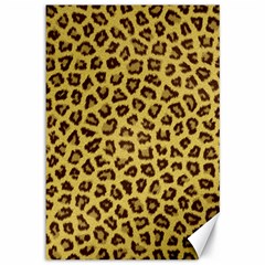 Leopard Fur Canvas 12  X 18   by trendistuff