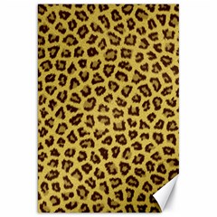 Leopard Fur Canvas 20  X 30   by trendistuff