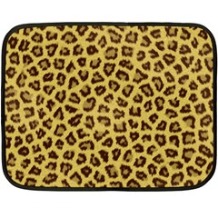 Leopard Fur Fleece Blanket (mini) by trendistuff