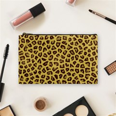 Leopard Fur Cosmetic Bag (medium)  by trendistuff