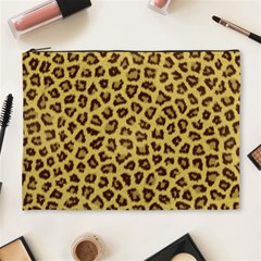 Leopard Fur Cosmetic Bag (xl) by trendistuff