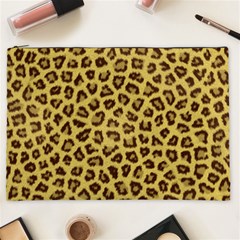 Leopard Fur Cosmetic Bag (xxl)  by trendistuff