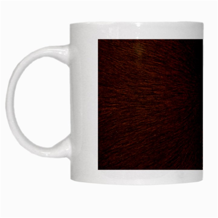 HORSE FUR White Mugs