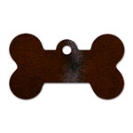 HORSE FUR Dog Tag Bone (Two Sides) Back