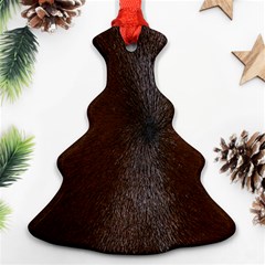 HORSE FUR Christmas Tree Ornament (2 Sides)