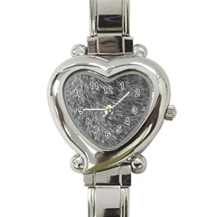 Grey Wolf Fur Heart Italian Charm Watch by trendistuff