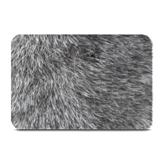 Grey Wolf Fur Plate Mats by trendistuff