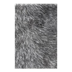 Grey Wolf Fur Shower Curtain 48  X 72  (small)  by trendistuff