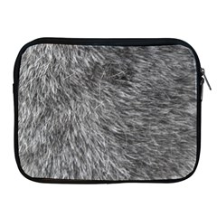 Grey Wolf Fur Apple Ipad 2/3/4 Zipper Cases by trendistuff