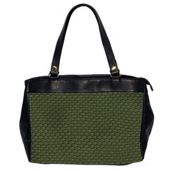 Green Reptile Skin Office Handbags (2 Sides)  by trendistuff