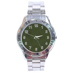 Green Reptile Skin Stainless Steel Men s Watch by trendistuff