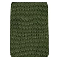 Green Reptile Skin Flap Covers (l)  by trendistuff