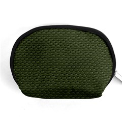 Green Reptile Skin Accessory Pouches (medium)  by trendistuff