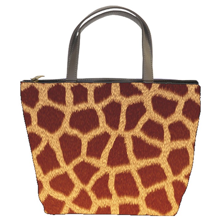 GIRAFFE HIDE Bucket Bags