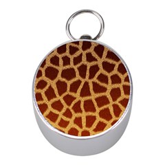 GIRAFFE HIDE Mini Silver Compasses