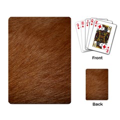 Dog Fur Playing Card by trendistuff