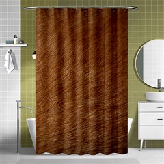 Dog Fur Shower Curtain 48  X 72  (small)  by trendistuff