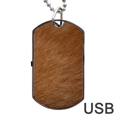 Dog Fur Dog Tag Usb Flash (one Side) by trendistuff