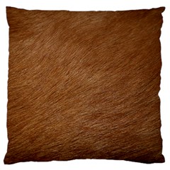 Dog Fur Large Flano Cushion Cases (two Sides)  by trendistuff