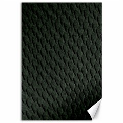 Dark Green Scales Canvas 12  X 18   by trendistuff