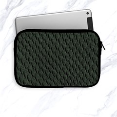 Dark Green Scales Apple Ipad Mini Zipper Cases by trendistuff