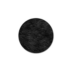 Black Cat Fur Golf Ball Marker by trendistuff