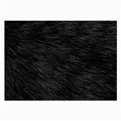 Black Cat Fur Large Glasses Cloth (2-side) by trendistuff