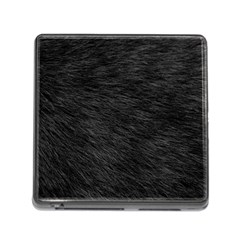 Black Cat Fur Memory Card Reader (square) by trendistuff