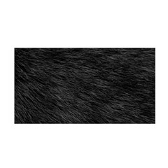 Black Cat Fur Satin Wrap by trendistuff