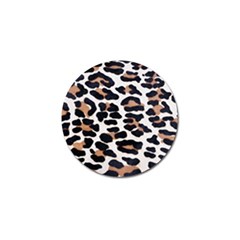 BLACK AND BROWN LEOPARD Golf Ball Marker (10 pack)