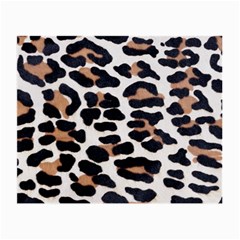 BLACK AND BROWN LEOPARD Small Glasses Cloth (2-Side)