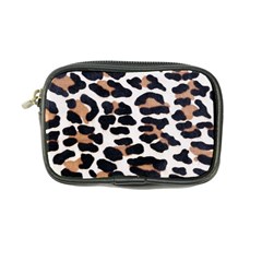 BLACK AND BROWN LEOPARD Coin Purse