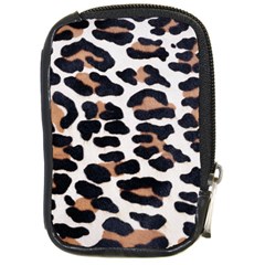 Black And Brown Leopard Compact Camera Cases by trendistuff