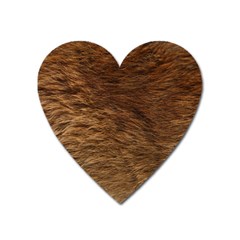 Bear Fur Heart Magnet by trendistuff