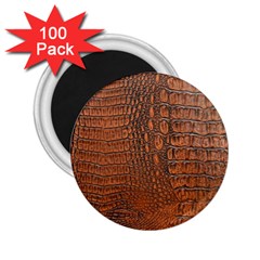 Alligator Skin 2 25  Magnets (100 Pack)  by trendistuff